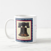 Liberty Bell Freedom USA Mok (Links)