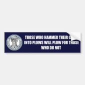 Liberty Bell - Hammer Bumpersticker (Voorkant)