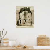 Liberty Bell in Independence Hall 1901 Poster (Keuken)