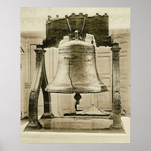 Liberty Bell in Independence Hall 1901 Poster