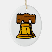 Liberty Bell Keramisch Ornament (Rechts)