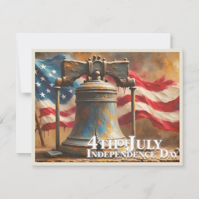 Liberty Bell Kunst voor 4 juli-viering (Voorkant)