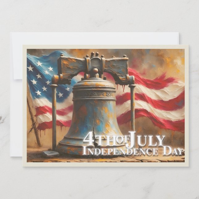 Liberty Bell Kunst voor 4 juli-viering (Voorkant)