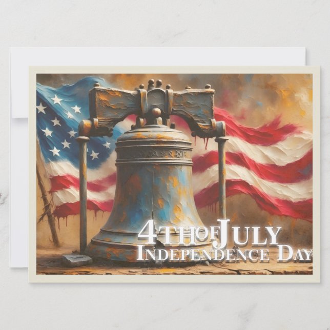 Liberty Bell Kunst voor 4 juli-viering (Voorkant)