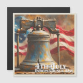 Liberty Bell Kunst voor 4 juli-viering (Voorkant / Achterkant)