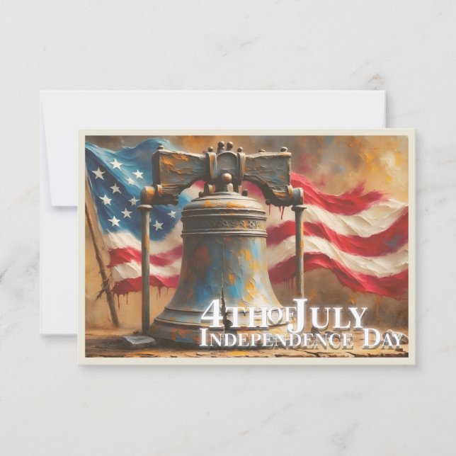 Liberty Bell Kunst voor 4 juli-viering (Voorkant)