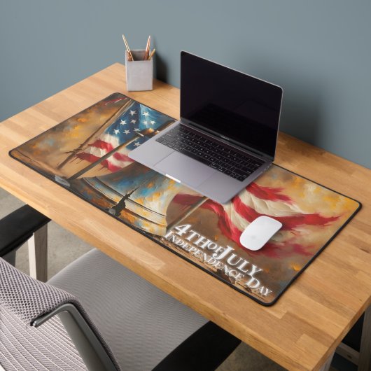 Liberty Bell Kunst voor 4 juli-viering Bureaumat (Kantoor 2)