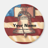 Liberty Bell-magneet Magneet (Voorkant)