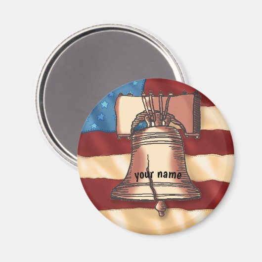 Liberty Bell-magneet Magneet (Voorkant / Achterkant)