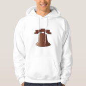 Liberty Bell Mannen Hoodie (Voorkant)