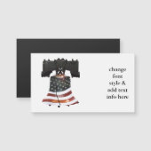 Liberty Bell met Amerikaanse vlag (Voorkant / Achterkant)