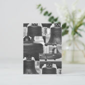 Liberty Bell Montage Briefkaart (Staand voorkant)