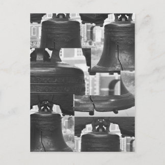 Liberty Bell Montage Briefkaart