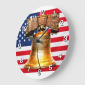 Liberty Bell over Vlag  Grote Klok (Hoek)