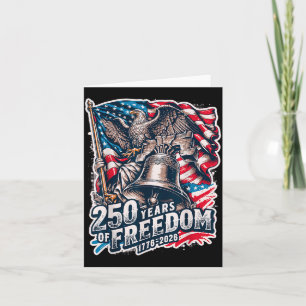 Liberty Bell - Patriotische Amerikaanse Onafhankel Kaart