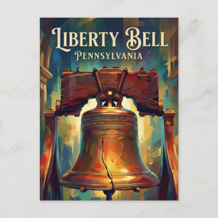 Liberty Bell Pennsylvania Briefkaart