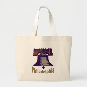 Liberty Bell Philadelphia Grote Tote Bag