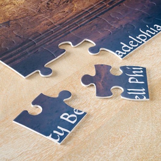 Liberty Bell Philadelphia. Jigzaag Puzzle Legpuzzel (Zijkant)