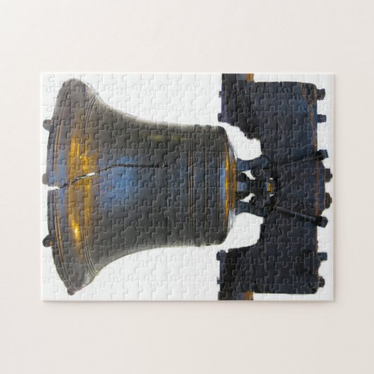 Liberty Bell Philadelphia. Legpuzzel (Horizontaal)