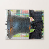 Liberty Bell Philadelphia. Legpuzzel (Horizontaal)