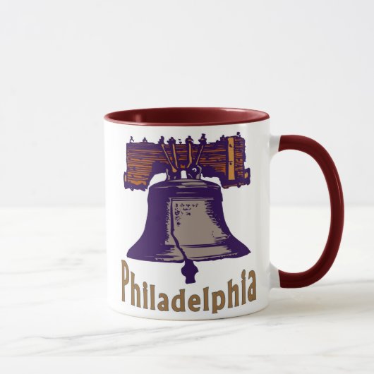 Liberty Bell Philadelphia Mok (Rechts)