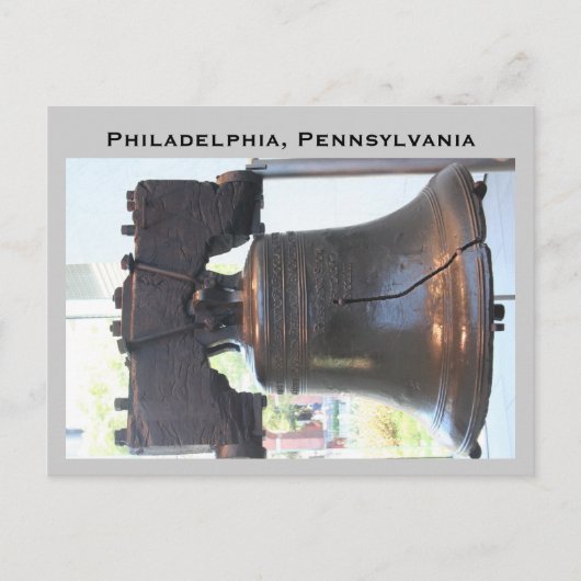 Liberty Bell, Philadelphia, Pennsylvania Briefkaart (Voorkant)