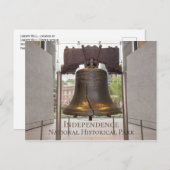 Liberty Bell, Philadelphia, Pennsylvania Briefkaart (Voorkant / Achterkant)