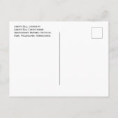 Liberty Bell, Philadelphia, Pennsylvania Briefkaart (Achterkant)