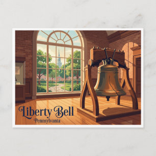 Liberty Bell Philadelphia Pennsylvania Briefkaart