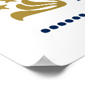 Liberty Bell Philadelphia Pennsylvania Stripes Poster (Hoek)