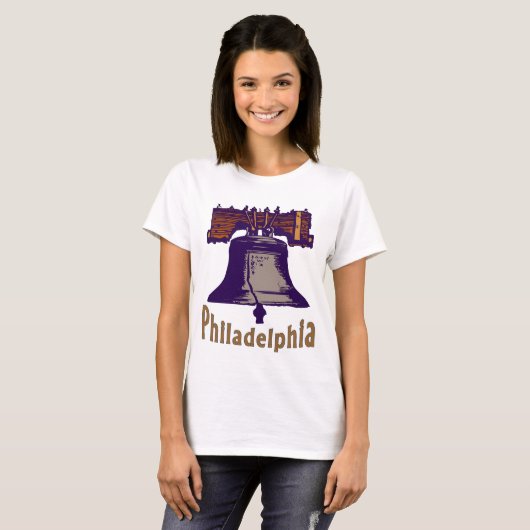 Liberty Bell Philadelphia T-shirt (Voorkant volledig)