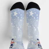 Liberty Bell - Red White & Blue Sokken (Top)