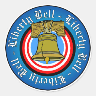 Liberty Bell Ronde Sticker