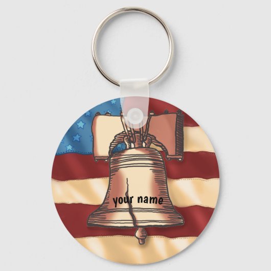 Liberty Bell-sleutelhanger Sleutelhanger (Voorkant)