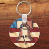 Liberty Bell-sleutelhanger Sleutelhanger (Voorkant)