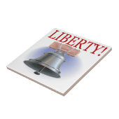 Liberty Bell Tegeltje (Zijkant)