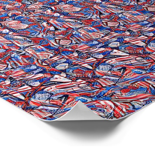 Liberty Bell - Verborgen 3D-afdruk Poster (Hoek)