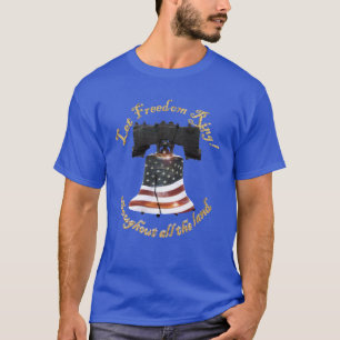 Liberty Bell w/American Flag - Let Freedom Ring T-shirt