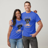 Liberty Bell w/American Flag - Let Freedom Ring T-shirt (Unisex)