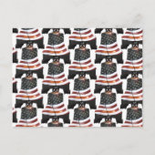 Liberty Bell w/American Flag - Pattern Briefkaart (Voorkant)