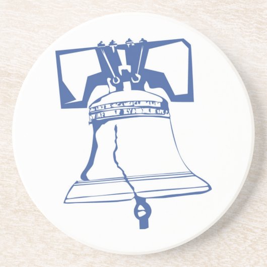 Liberty Bell Zandsteen Onderzetter (Voorkant)