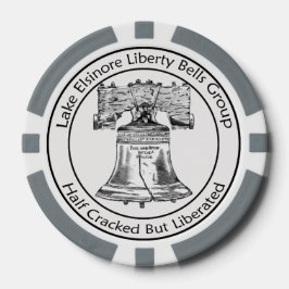 Liberty Bells Jubileum munt Poker Chips