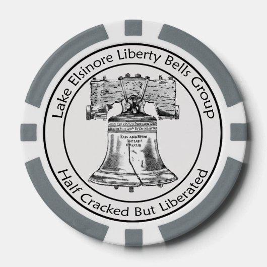 Liberty Bells Jubileum munt Poker Chips (Voorkant)