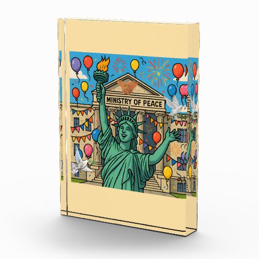 Liberty Between Peace and War Fotoblokken (Rechts)