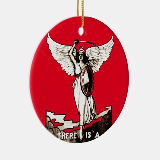 Liberty Bond Eerste Wereldoorlog Poster 1918 Keramisch Ornament (Rechts)