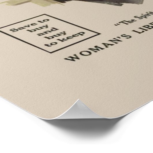  Liberty Bond Militaire Moeder WW2 Retro Poster (Hoek)