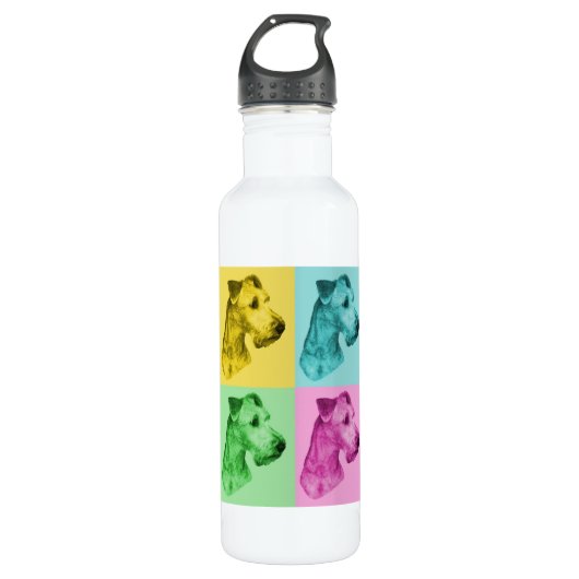 Liberty Bottle "Irish Terrier" Waterfles (Voorkant)