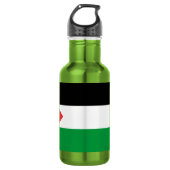 Liberty Bottle met de vlag van Palestina Waterfles (Voorkant)