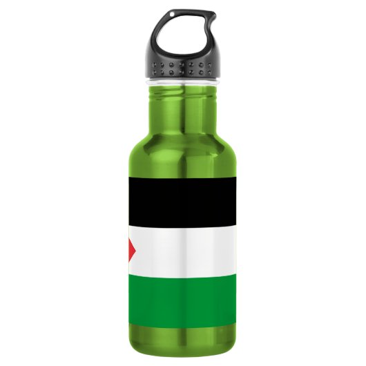 Liberty Bottle met de vlag van Palestina Waterfles (Voorkant)