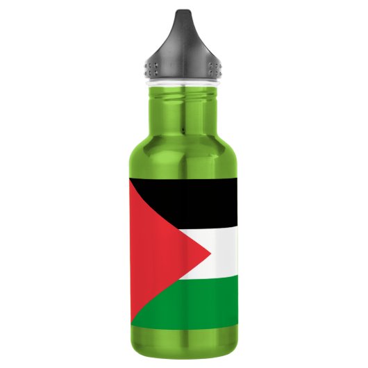 Liberty Bottle met de vlag van Palestina Waterfles (Links)